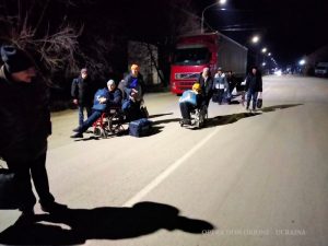 Trasferimento dei ragazzi disabili in Romania, presso la comunità di Oradea.